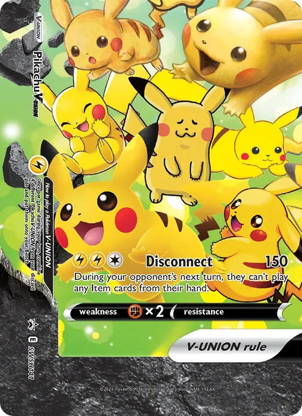 Pikachu V-UNION, SWSH Black Star Promos