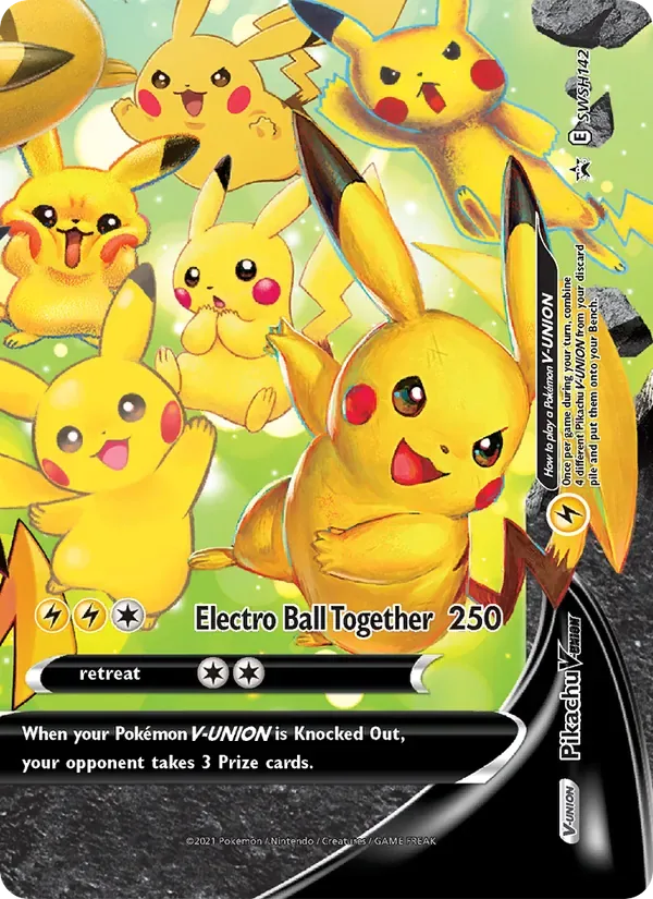 Pikachu V-UNION, SWSH Black Star Promos