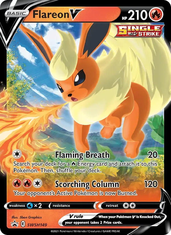 Flareon V, SWSH Black Star Promos