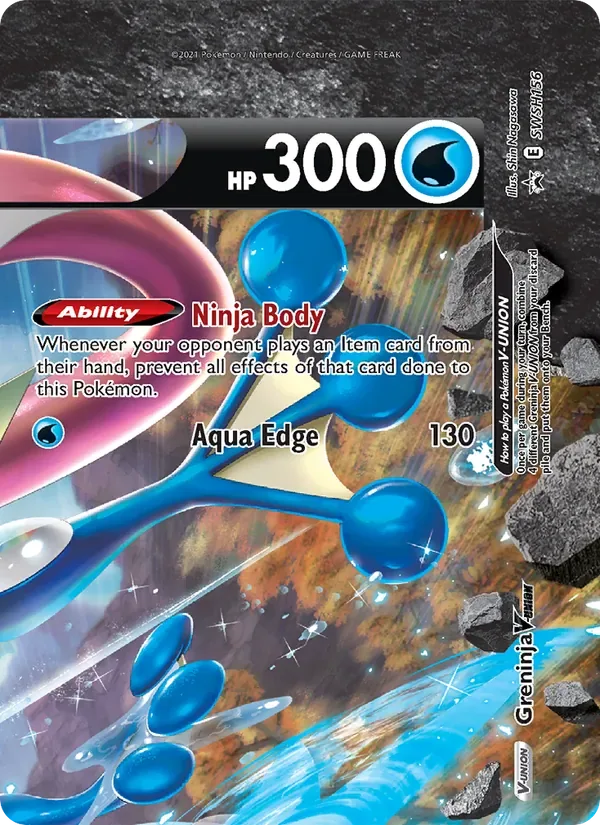 Greninja V-UNION, SWSH Black Star Promos