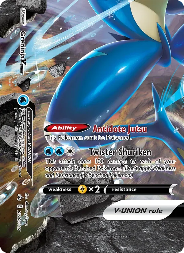 Greninja V-UNION, SWSH Black Star Promos