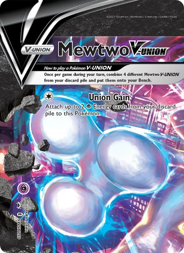 Mewtwo V-UNION, SWSH Black Star Promos
