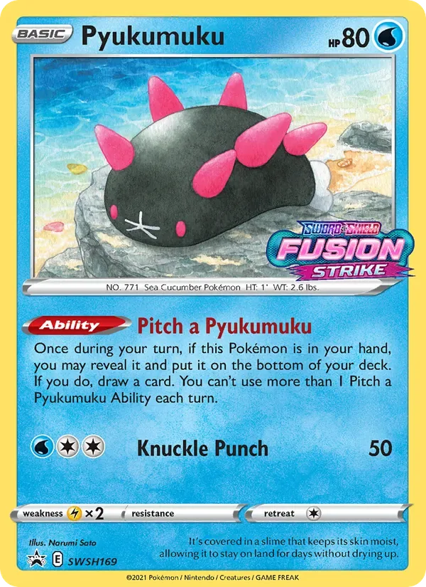 Pyukumuku, SWSH Black Star Promos