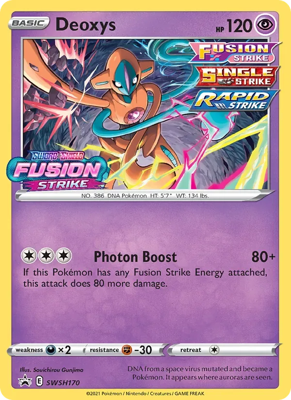 Deoxys, SWSH Black Star Promos