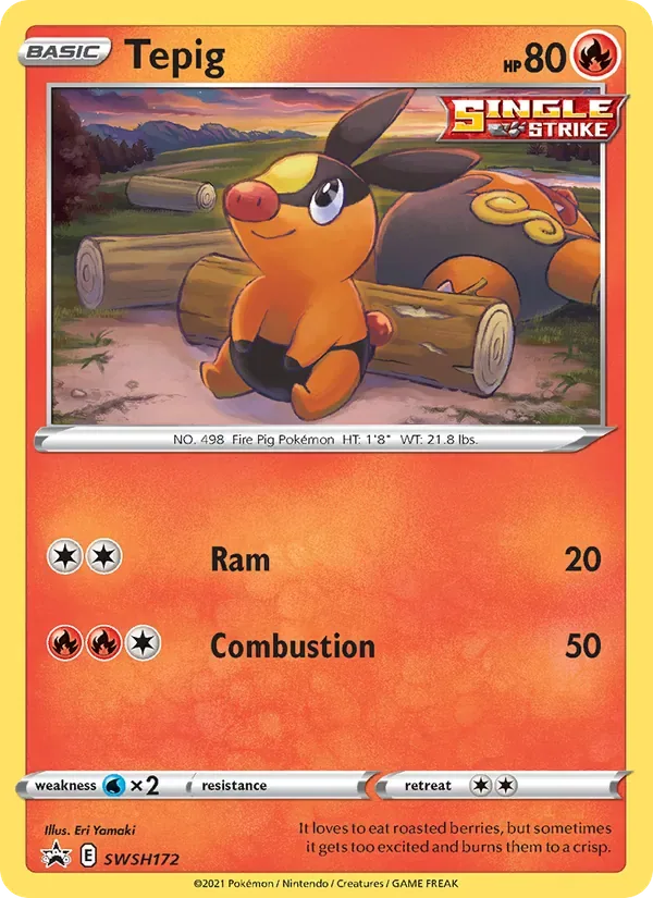Tepig, SWSH Black Star Promos