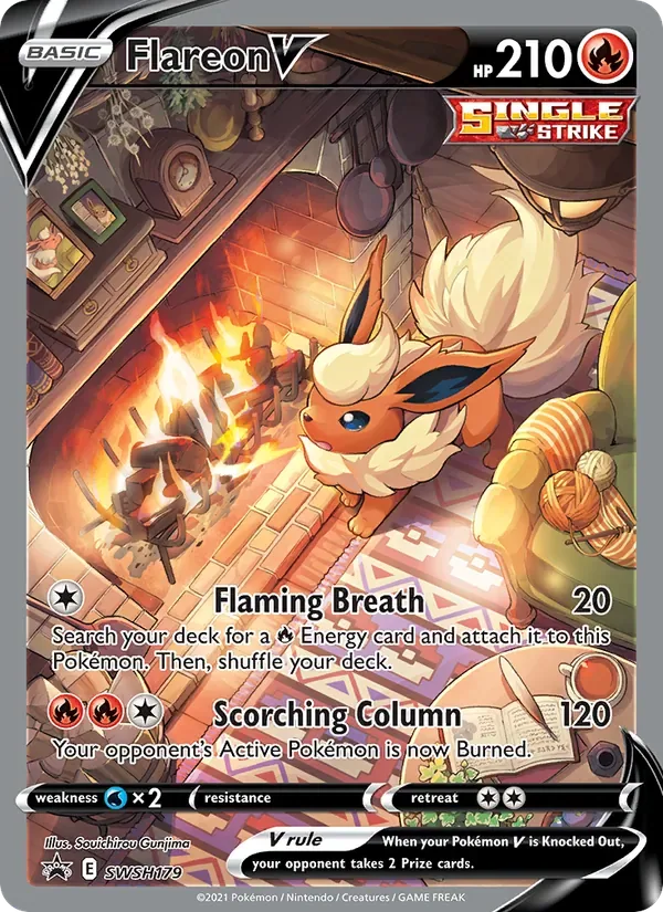 Flareon V, SWSH Black Star Promos