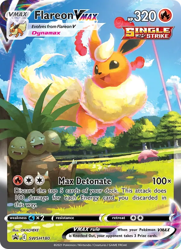 Flareon VMAX, SWSH Black Star Promos