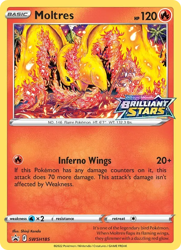 Moltres, SWSH Black Star Promos