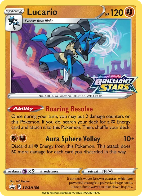 Lucario, SWSH Black Star Promos
