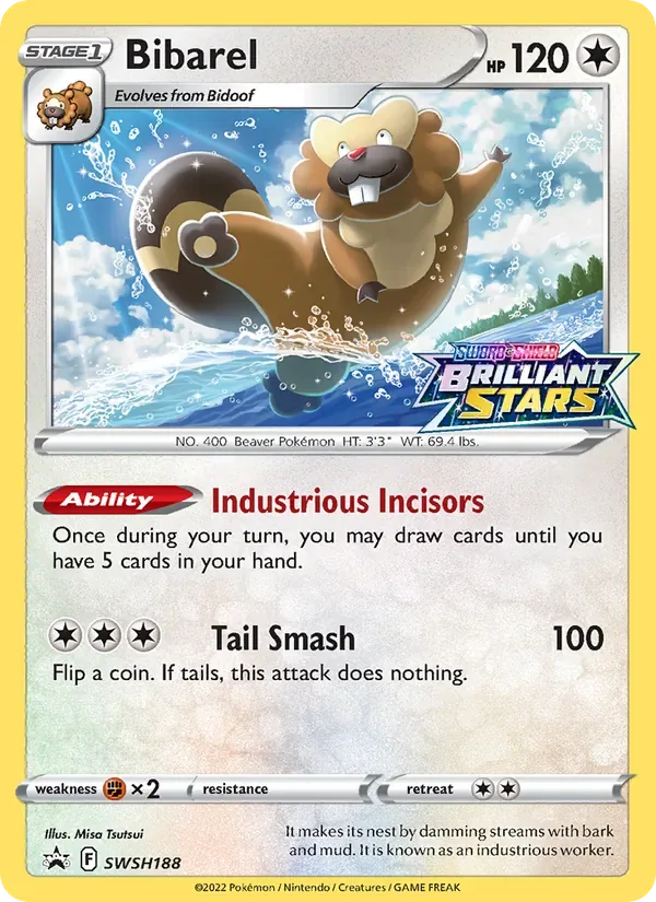 Bibarel, SWSH Black Star Promos