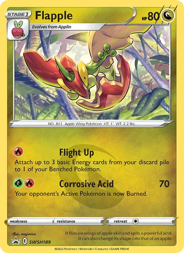 Flapple, SWSH Black Star Promos
