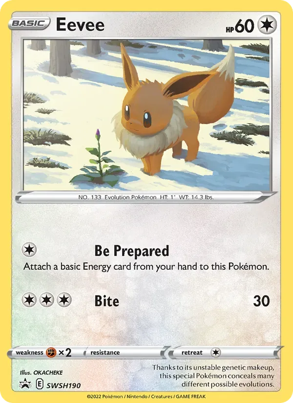 Eevee, SWSH Black Star Promos