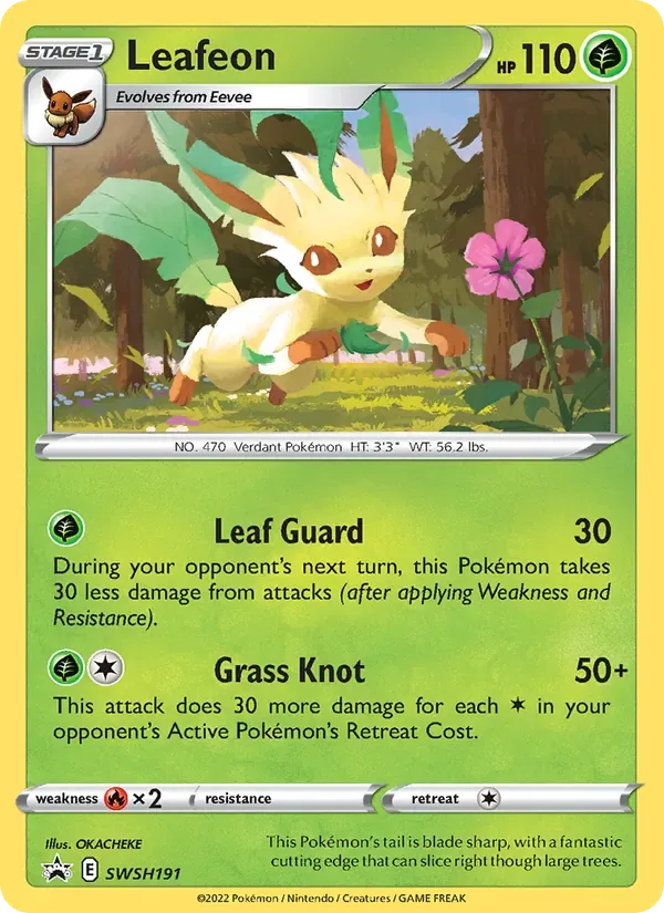 Leafeon, SWSH Black Star Promos