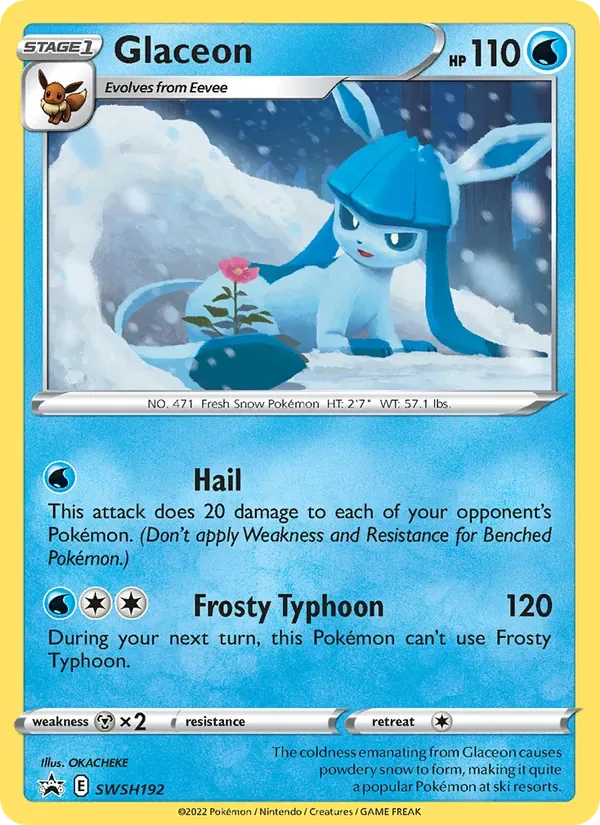 Glaceon, SWSH Black Star Promos