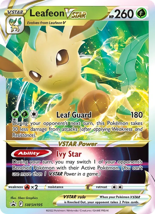 Leafeon VSTAR, SWSH Black Star Promos
