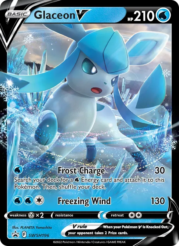 Glaceon V, SWSH Black Star Promos