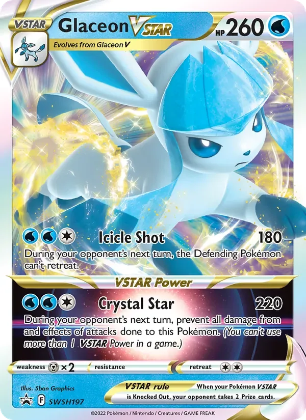 Glaceon VSTAR, SWSH Black Star Promos