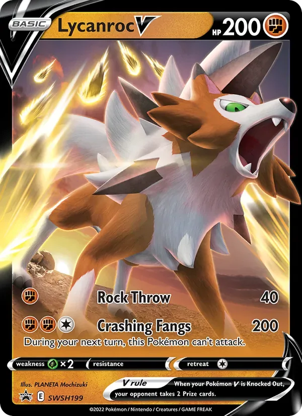 Lycanroc V, SWSH Black Star Promos