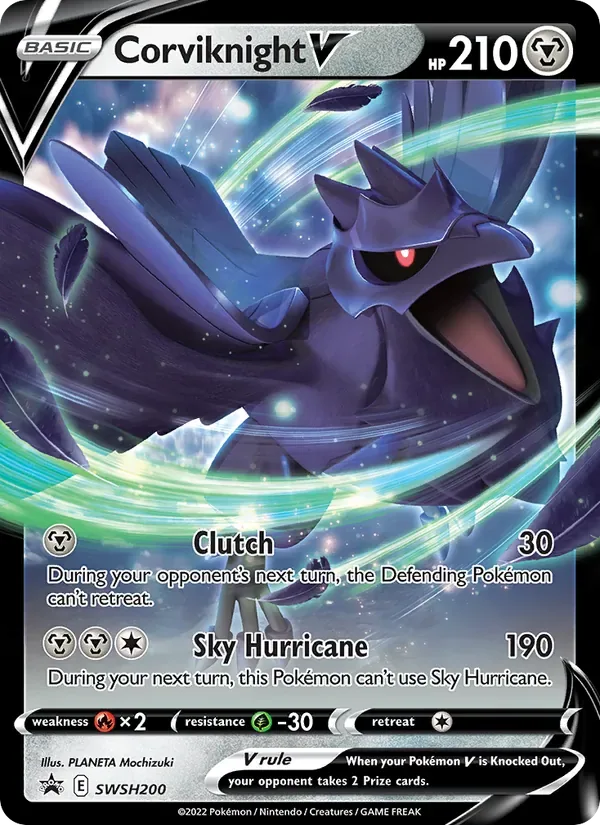 Corviknight V, SWSH Black Star Promos