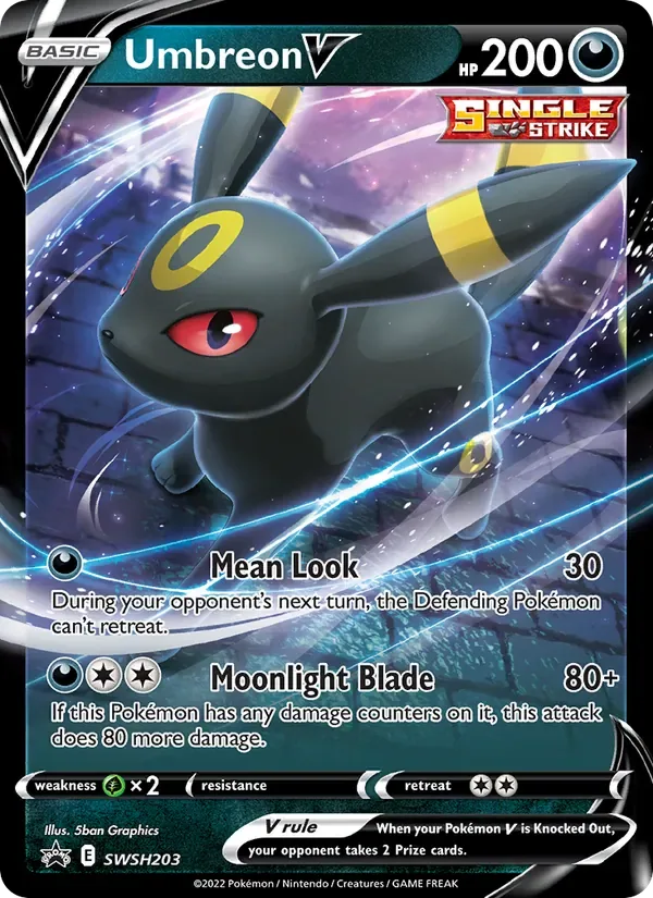 Umbreon V, SWSH Black Star Promos
