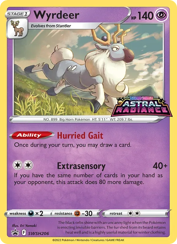 Wyrdeer, SWSH Black Star Promos