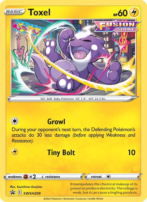 Toxel, SWSH Black Star Promos