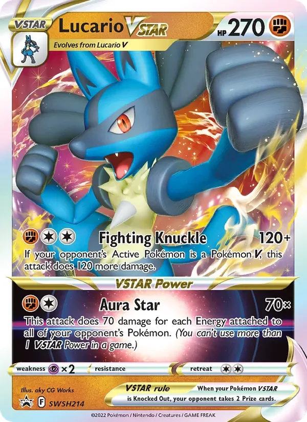 Lucario VSTAR, SWSH Black Star Promos