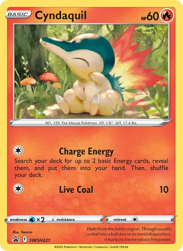 Cyndaquil, SWSH Black Star Promos
