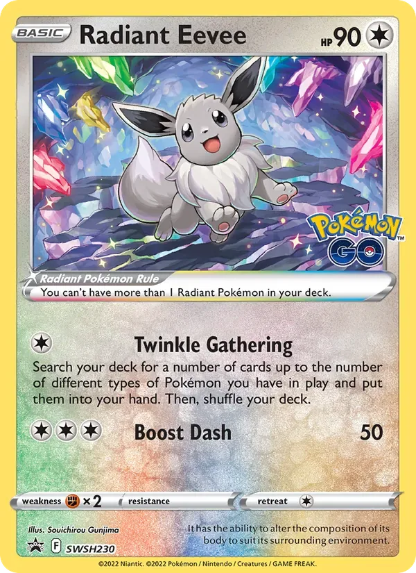 Radiant Eevee, SWSH Black Star Promos