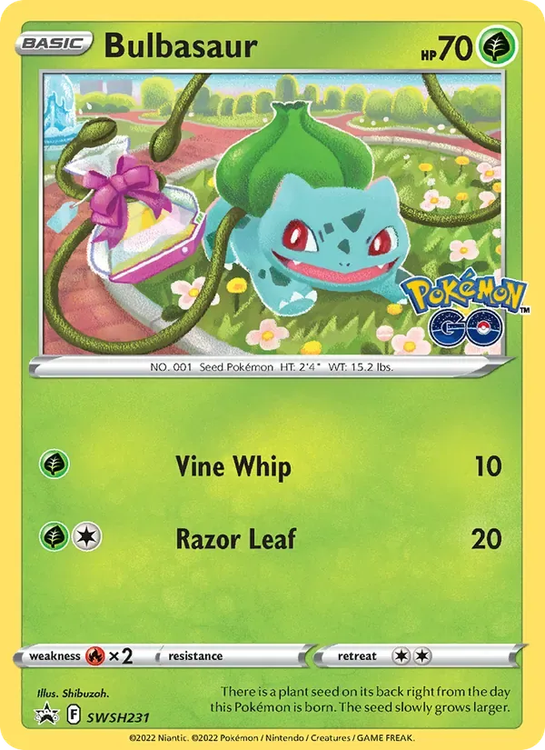 Bulbasaur, SWSH Black Star Promos