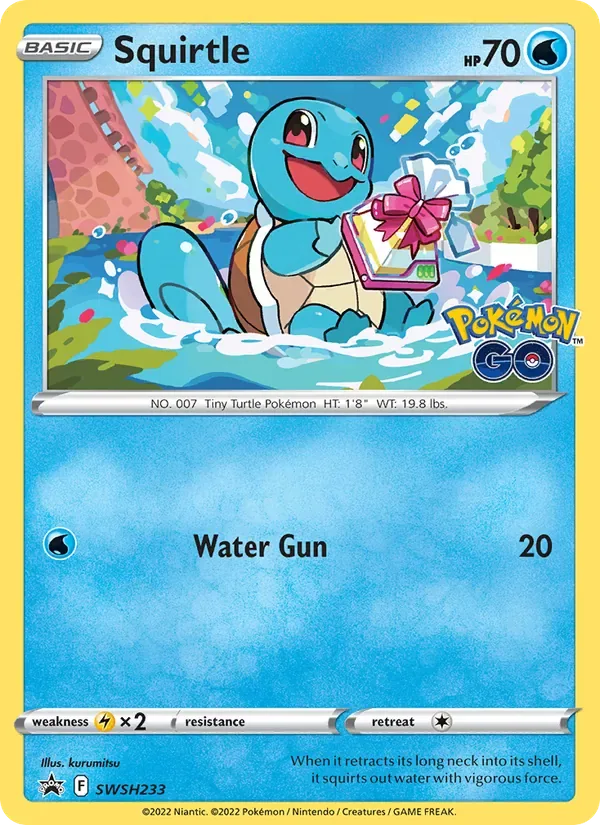 Squirtle, SWSH Black Star Promos