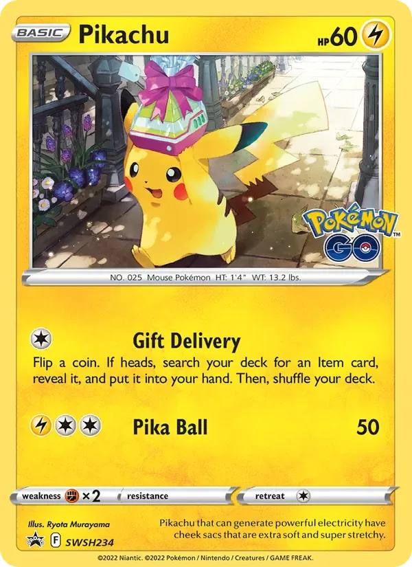 Pikachu, SWSH Black Star Promos