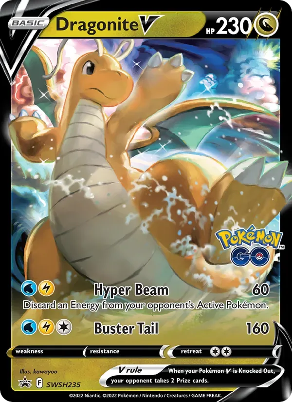 Dragonite V, SWSH Black Star Promos