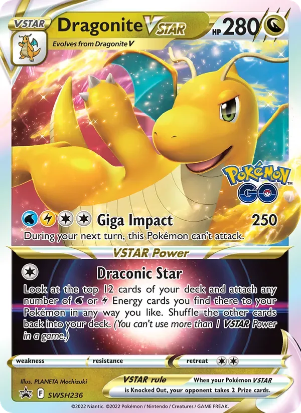 Dragonite VSTAR, SWSH Black Star Promos