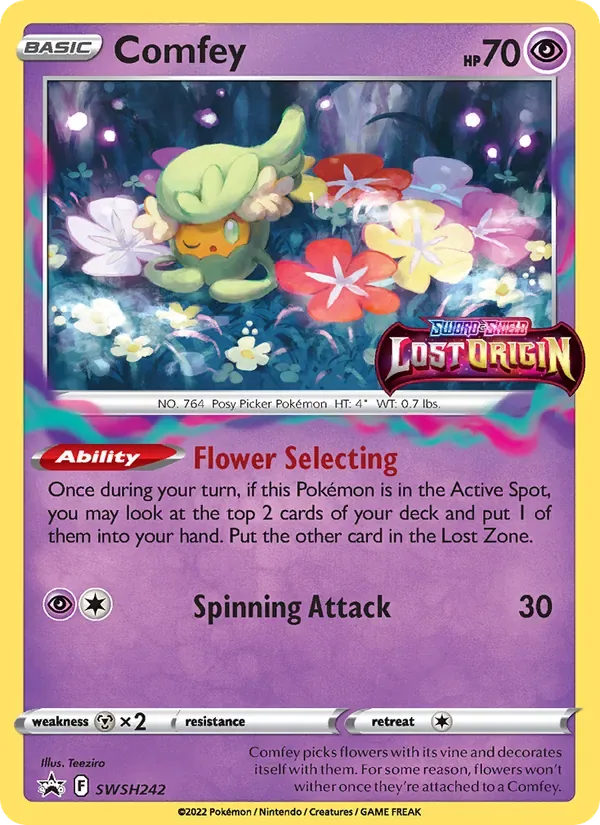 Comfey, SWSH Black Star Promos