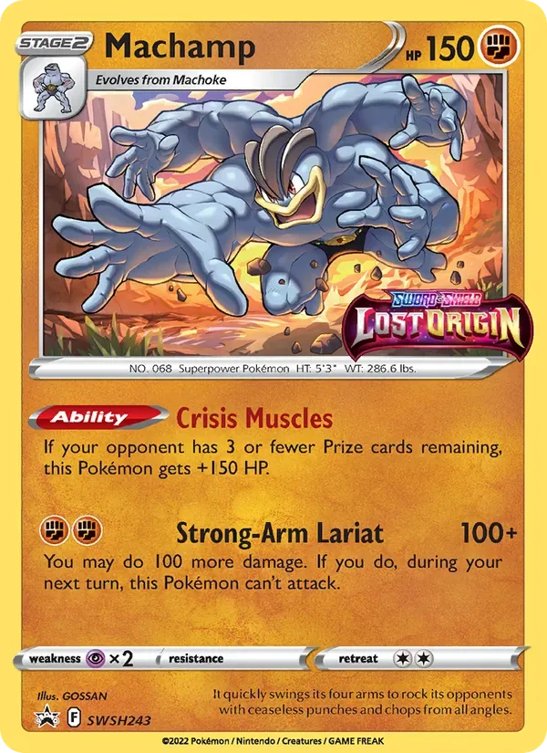 Machamp, SWSH Black Star Promos