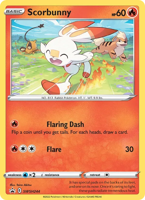 Scorbunny, SWSH Black Star Promos