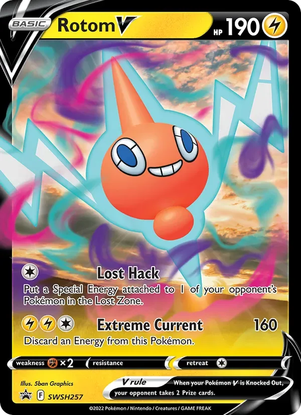 Rotom V, SWSH Black Star Promos