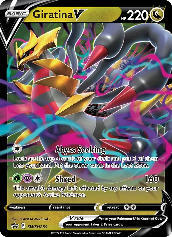 Giratina V, SWSH Black Star Promos