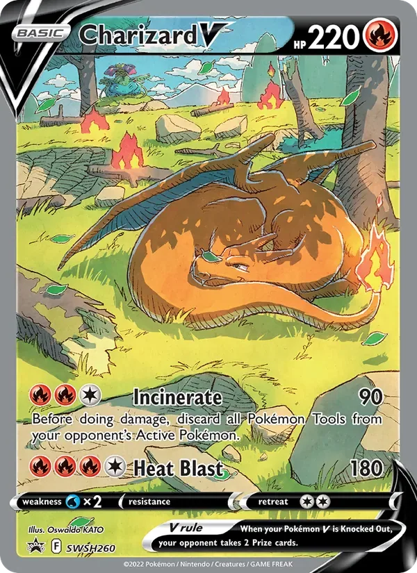 Charizard V, SWSH Black Star Promos