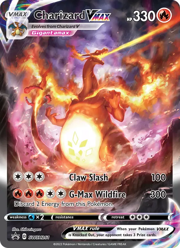 Charizard VMAX, SWSH Black Star Promos