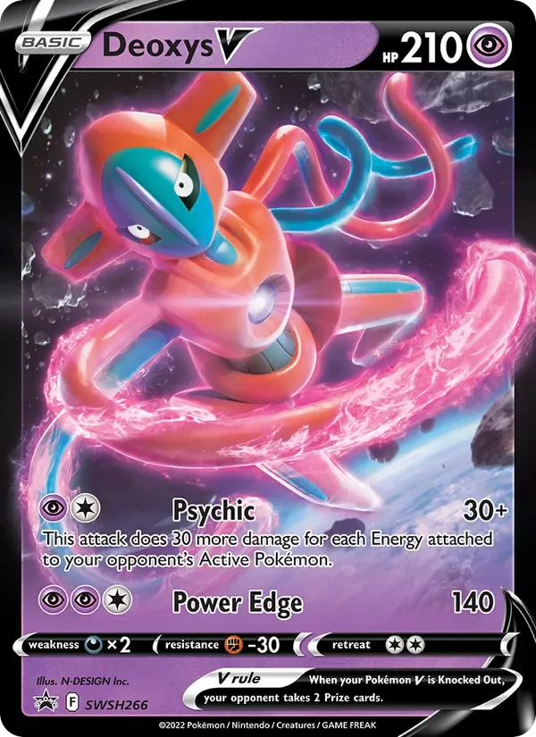 Deoxys V, SWSH Black Star Promos