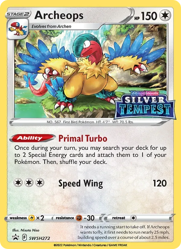 Archeops, SWSH Black Star Promos