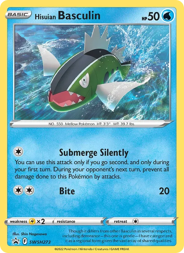 Hisuian Basculin, SWSH Black Star Promos