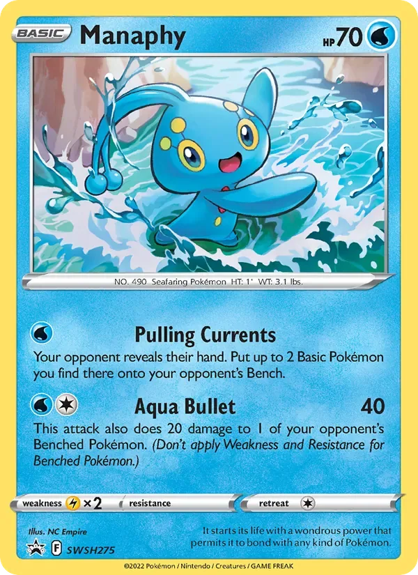 Manaphy, SWSH Black Star Promos
