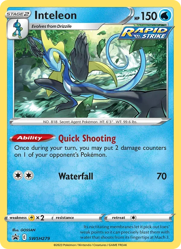 Inteleon, SWSH Black Star Promos