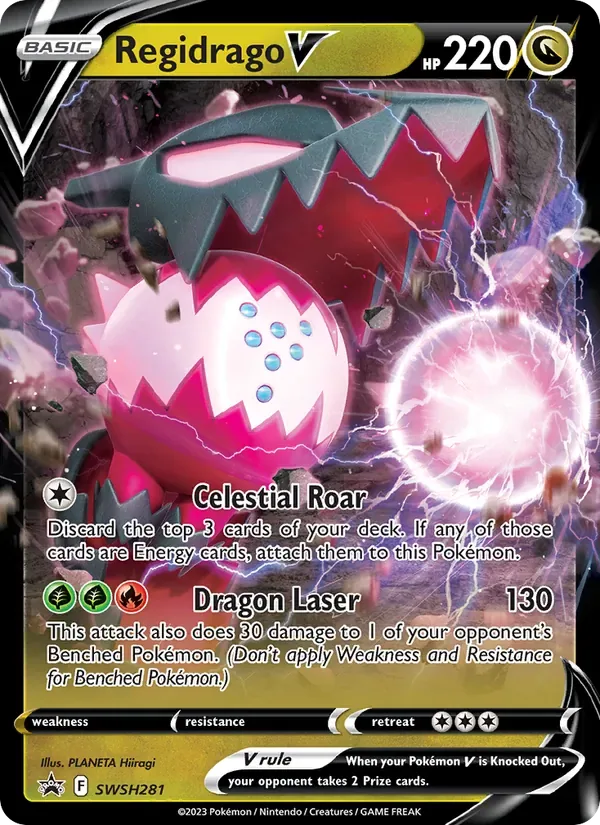 Regidrago V, SWSH Black Star Promos