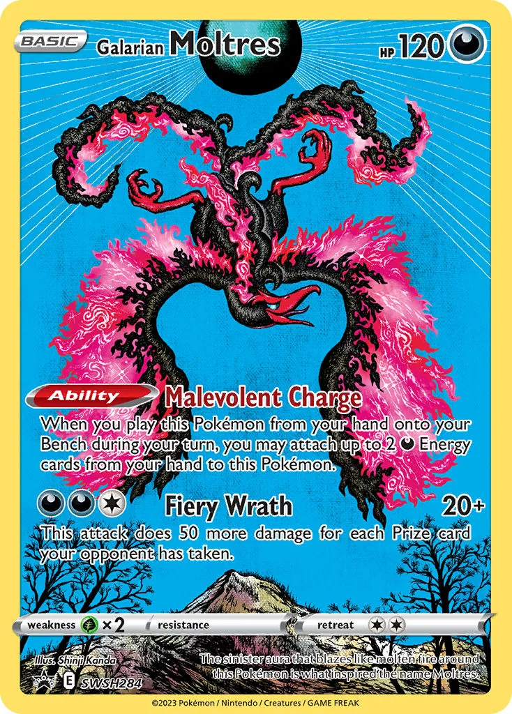 Galarian Moltres, SWSH Black Star Promos