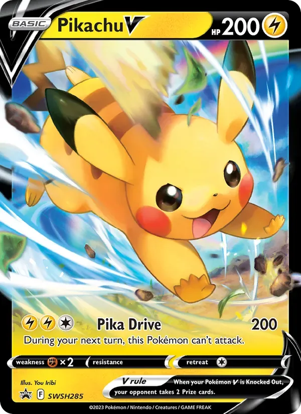 Pikachu V, SWSH Black Star Promos