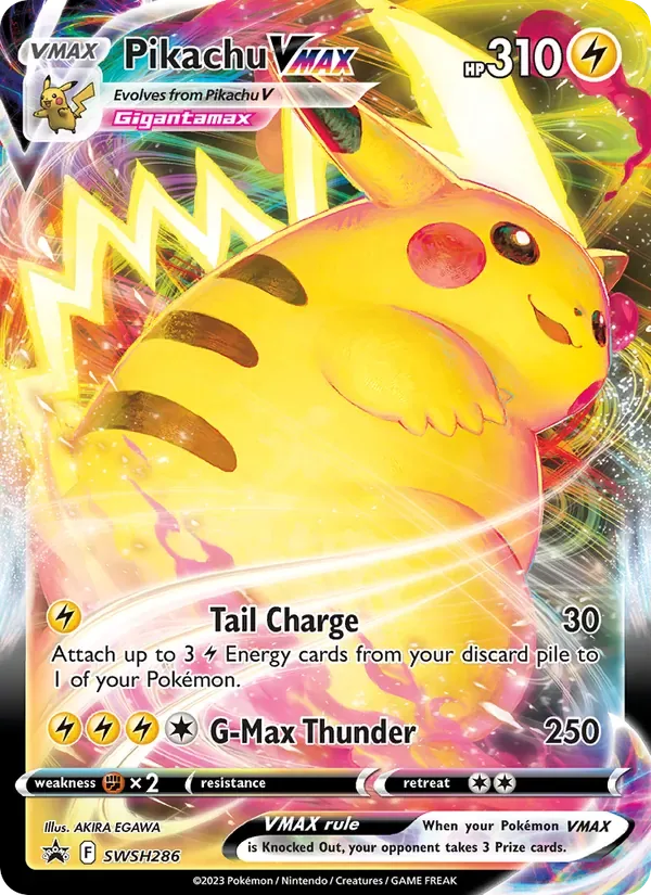 Pikachu VMAX, SWSH Black Star Promos